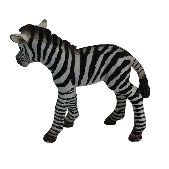 Schleich Zebra Toy Figure Lot of 3 Baby Family Zoo Safari Jungle Animals - Picture 9 of 12